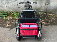 Электротрицикл TRION Transporter DUAL (серый)