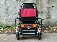 Электротрицикл TRION Transporter DUAL (серый)